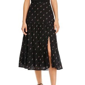 🌙PAIGE Bestia Floral Print Skirt🌙